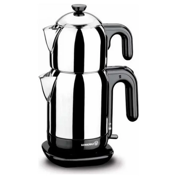 Korkmaz A369 Demtez Inox Siyah 1600 W Çelik Çay Makinesi - Görsel 7