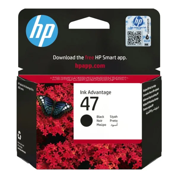 HP 47 6ZD21AE Siyah Kartuş - Görsel 5