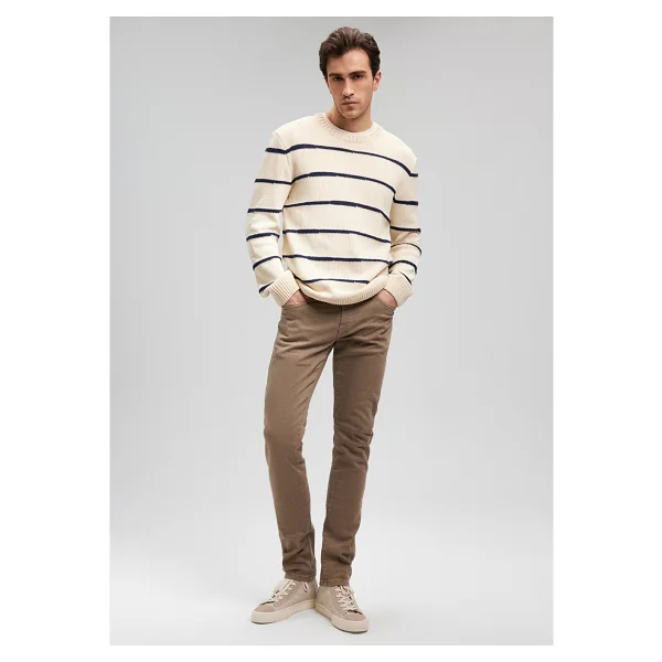 Mavi Jake Comfort 00422-86571 Bej Erkek Skinny Gabardin Pantolon - Görsel 9