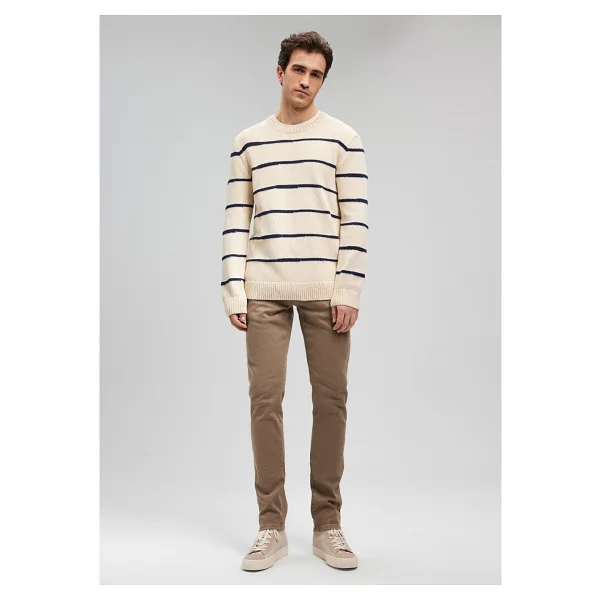 Mavi Jake Comfort 00422-86571 Bej Erkek Skinny Gabardin Pantolon - Görsel 2