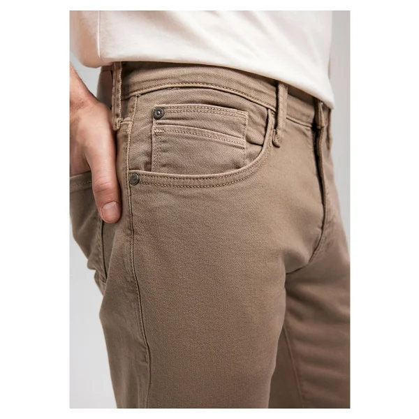 Mavi Jake Comfort 00422-86571 Bej Erkek Skinny Gabardin Pantolon - Görsel 5