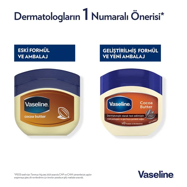 Vaseline Cocoa Butter 100 Ml 2 Adet Vazelin - Görsel 5