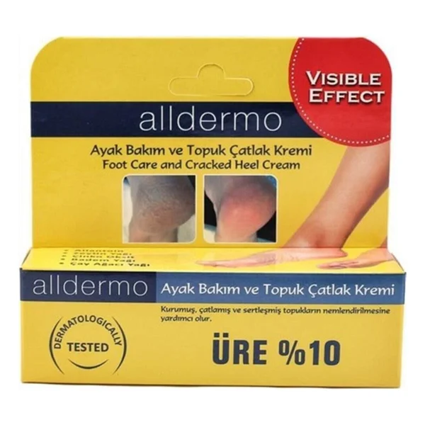Alldermo Ayak Ve Topuk Bakım Kremi 60 Gr - Görsel 3