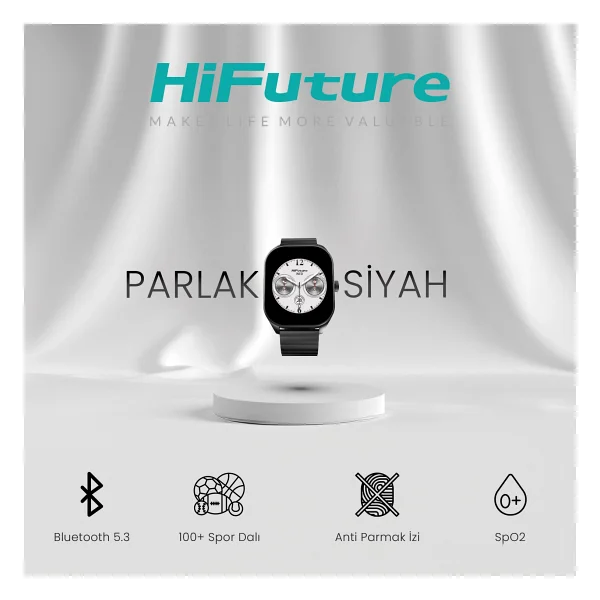 Hifuture Apex Siyah Akıllı Saat - Görsel 5