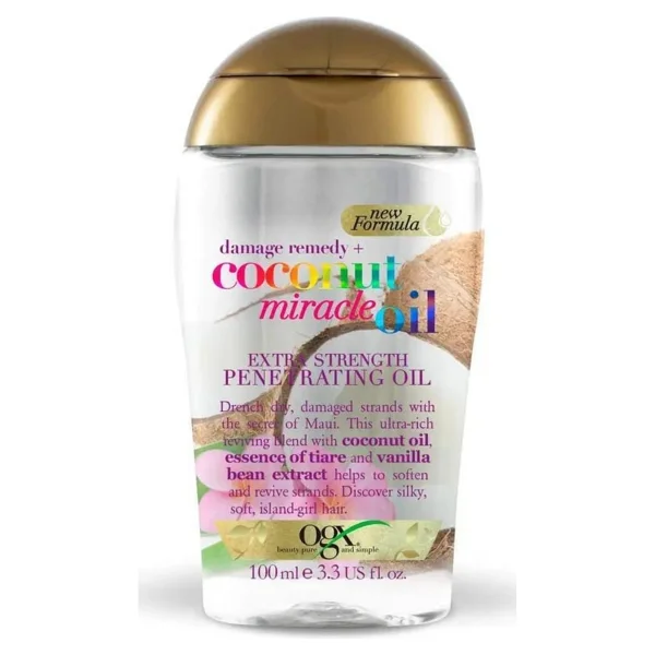 Ogx Coconut Miracle Oil 100 Ml Saç Bakım Yağı - Görsel 4