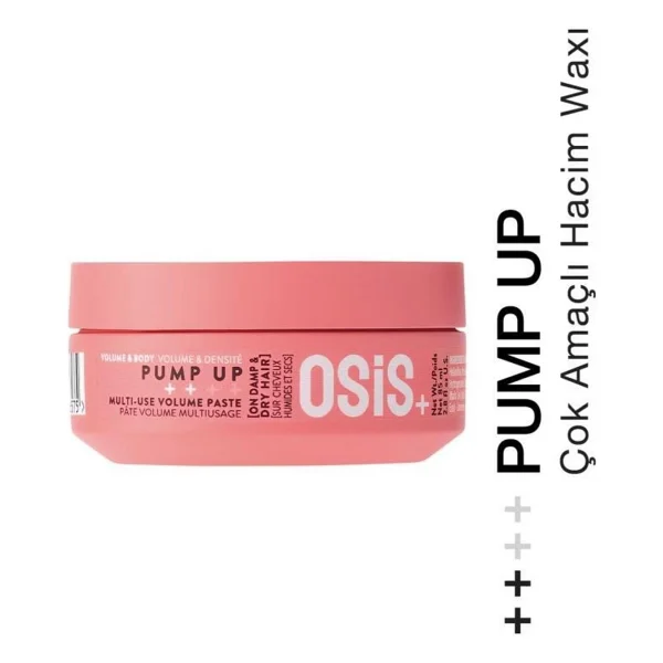Osis Pump Up Çok Amaçlı Hacim Veren 85 Ml Wax - Görsel 6