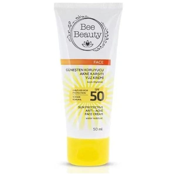 Bee Beauty Akne Karşıtı 50 Faktör Yüz Güneş Kremi 50 Ml - Görsel 2