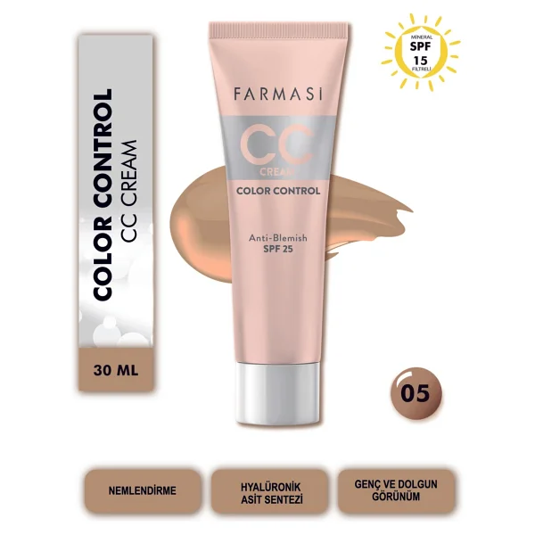 Farmasi Cc Krem 05 30 Ml - Görsel 4