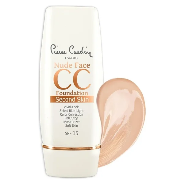 Pierre Cardin Nude Face Cc Krem Spf 15 Medium Deep - Görsel 3