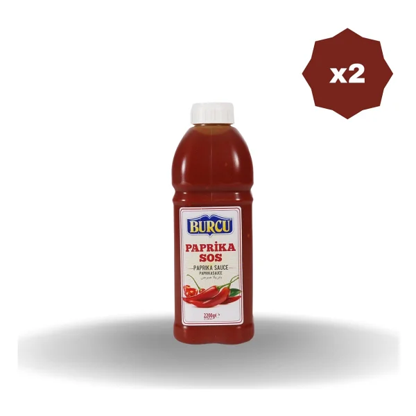 Burcu Paprika Sos 2.2 Kg - Görsel 2