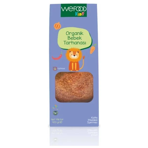 Wefood Kids Organik Bebek Tarhanası 400 Gr - Görsel 6