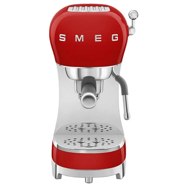 Smeg Ecf02rdeu Retro Kırmızı Manuel Espresso Makinesi - Görsel 3