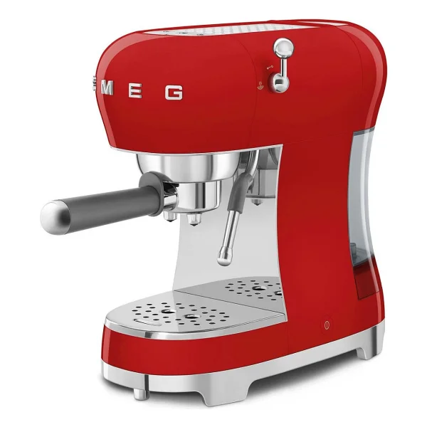 Smeg Ecf02rdeu Retro Kırmızı Manuel Espresso Makinesi - Görsel 4