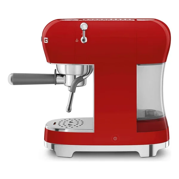 Smeg Ecf02rdeu Retro Kırmızı Manuel Espresso Makinesi - Görsel 5