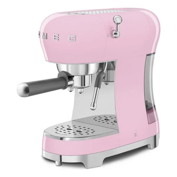Smeg Ecf02pkeu Retro Pembe Manuel Espresso Makinesi - Görsel 2