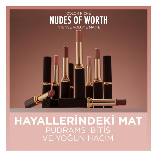 L'oreal Paris Color Riche Intense Volume Matte Stick Ruj - Görsel 6