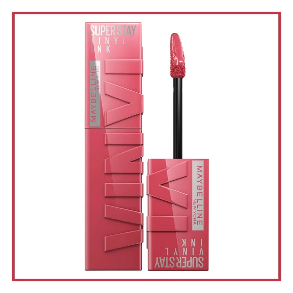 Maybelline New York Super Stay Vinyl Ink Parlak 160 Sultry Likit Ruj - Görsel 3
