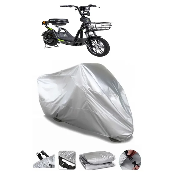 Volta Vsm Gri Motosiklet Brandası Premium Kalite - Görsel 6
