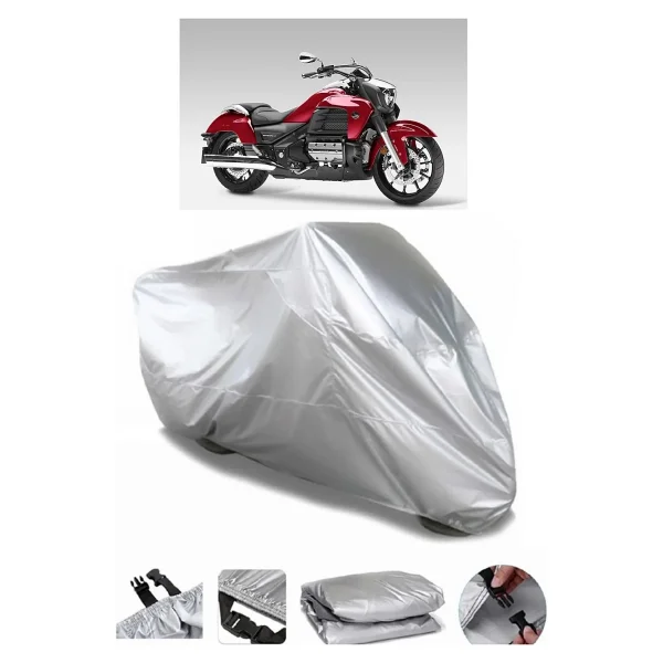 Honda Valkyrie F6c Gri Motosiklet Brandası Premium Kalite - Görsel 6