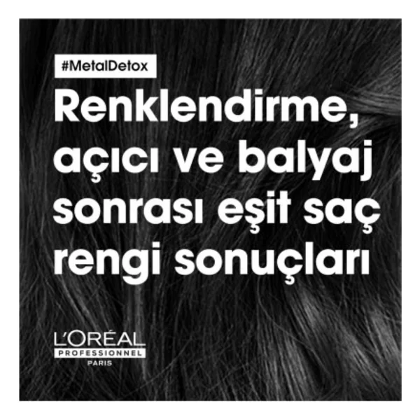 Loreal Professionnel Serie Expert Metal Detox Işlem Görmüş Saçlar Için Maske 250 Ml - Görsel 4