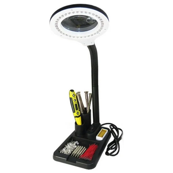 Nikula A808 LED Işıklı Masa Lambası Büyüteç - Görsel 2