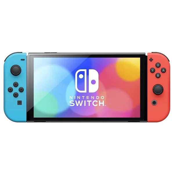 Nintendo Switch OLED Kırmızı-Mavi Oyun Konsolu - Görsel 5
