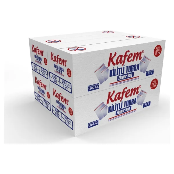 7 X 9 Cm Kilitli Poşet / Naylon Torba ( 6.000 Adet ) - Kafem - Görsel 4