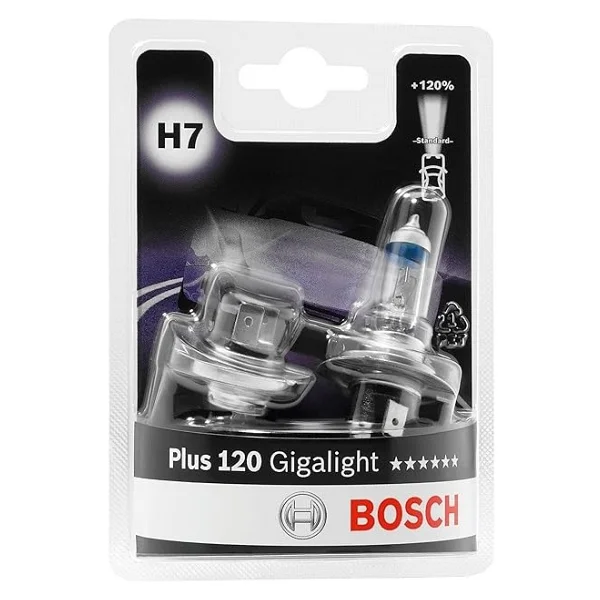 Bosch Gigalight Plus 120 H7 Ampül 2'li Set - Görsel 7