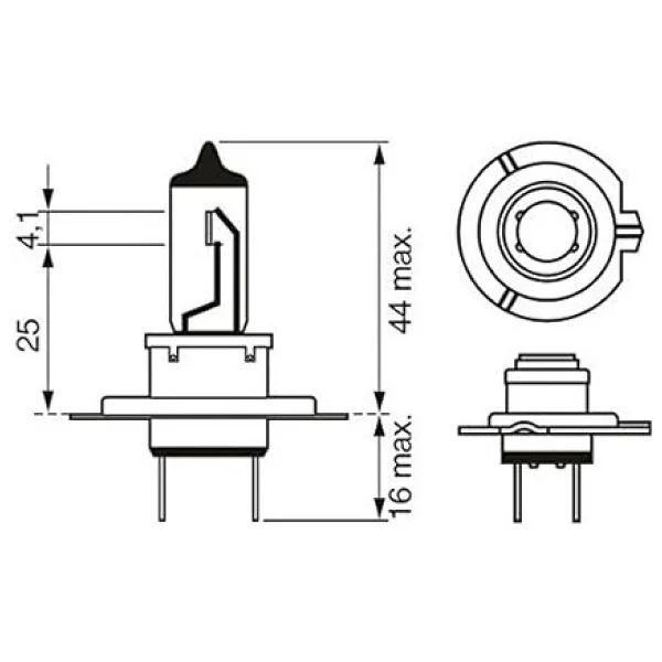 Bosch Gigalight Plus 120 H7 Ampül 2'li Set - Görsel 5