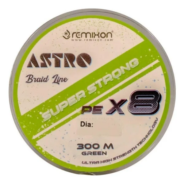 Remixon Astro 8x 300 M 0.13 Mm 8.2 Kg Green İp Misina - Görsel 2