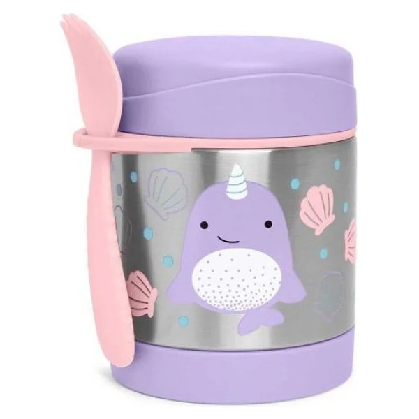 Skip Hop Zoo Narwhal Paslanmaz Çelik Termos 325 Ml - Görsel 4