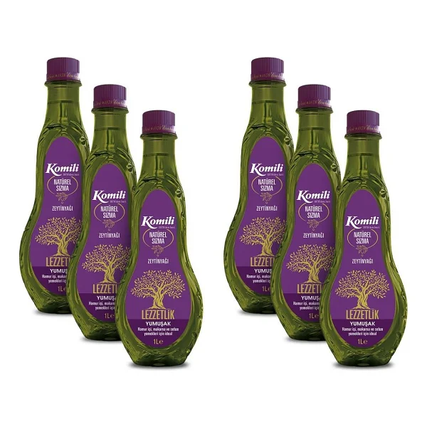 Komili Lezzetlik Yumuşak Zeytinyağı 1 Lt X 6 Adet - Görsel 5