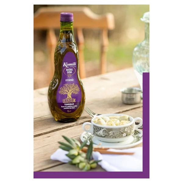 Komili Lezzetlik Yumuşak Zeytinyağı 1 Lt X 6 Adet - Görsel 3