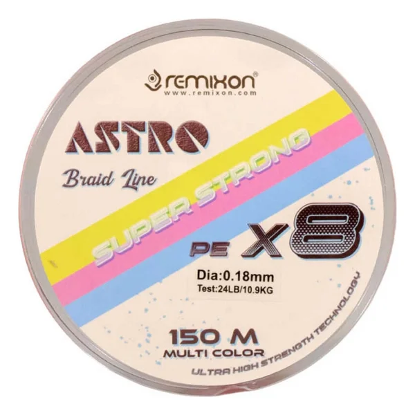 Remixon Astro 8x 150 M 0.10 Mm 5.9 Kg Multicolor İp Misina - Görsel 4