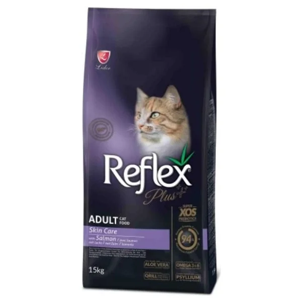 Reflex Plus Skin Care Somonlu 15 Kg Yetişkin Kedi Maması - Görsel 3