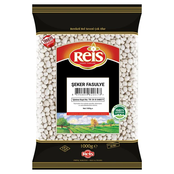 Reis Şeker Fasulye 1 Kg - Görsel 3