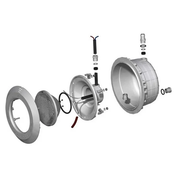 Sıva Altı LED Havuz Lambası 2002 Komple (Mavi Işık) - Görsel 2