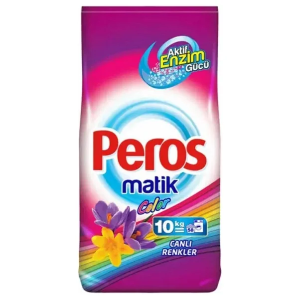 Peros Matik Canlı Renkler 10 Kg Toz Deterjan - Görsel 9