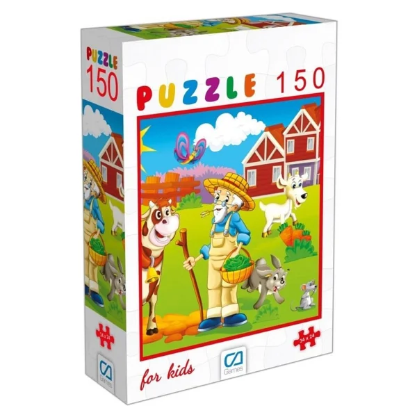 Ca Games Çiftlik Puzzle 150 Parça Ca-6102 - Görsel 2