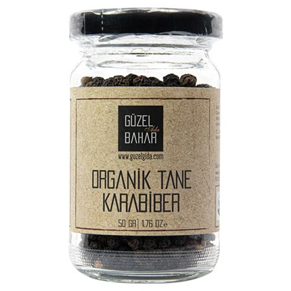 Güzel Ada Gıda Organik Tane Karabiber 60 Gr - Görsel 6