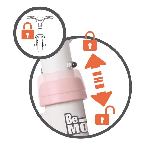 Smoby Be Move Pembe 3 Tekerlekli Bisiklet - Görsel 4
