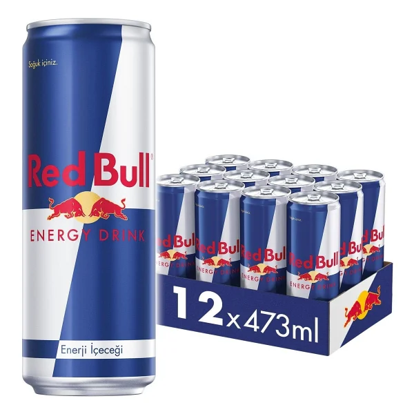 Red Bull 473 Ml 12'li Paket Enerji İçeceği - Görsel 2