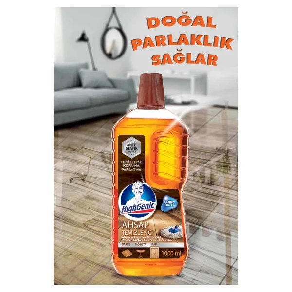 Highgenic 1000 Ml Ahşap Temizleyici - Görsel 4