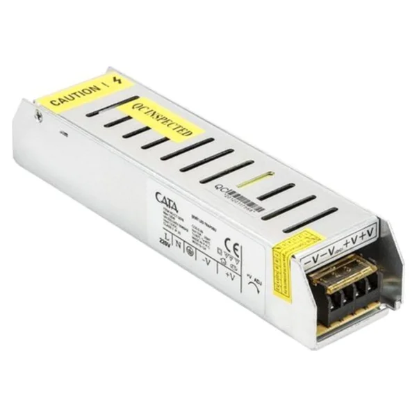 Cata Ct-2576 12 V 120 W 10 A Fansız Slim Şerit LED Trafosu - Görsel 2