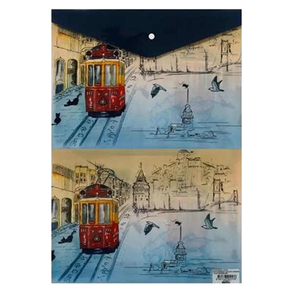 Puti Desenli Çıtçıtlı Dosya Puti Şehirleri - Görsel 2