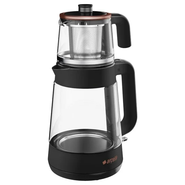 Arçelik Cm 6964 S Resital Siyah 1900 W Cam Çay Makinesi - Görsel 5
