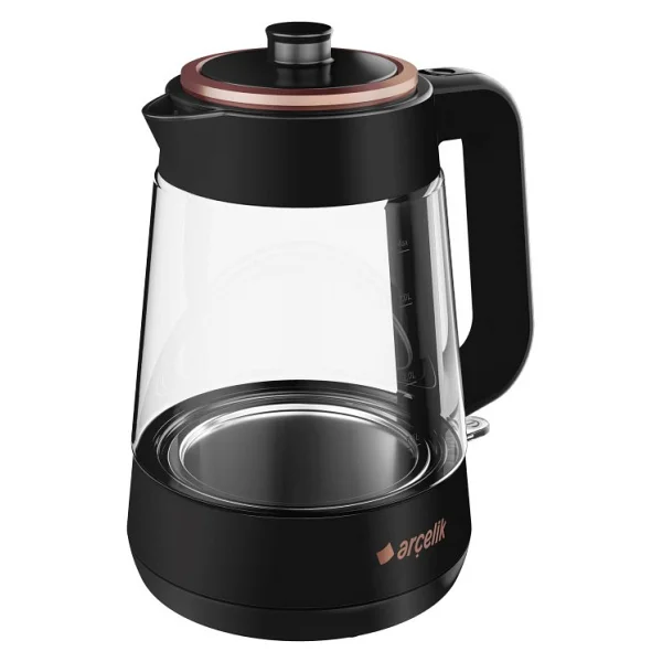 Arçelik Cm 6964 S Resital Siyah 1900 W Cam Çay Makinesi - Görsel 6