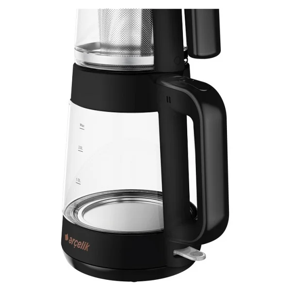 Arçelik Cm 6964 S Resital Siyah 1900 W Cam Çay Makinesi - Görsel 7