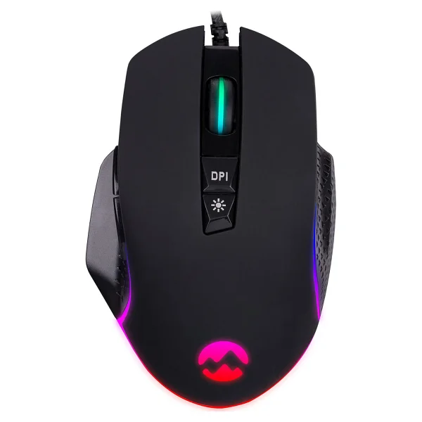 Everest RAGE-X2 RGB Makrolu Ergonomik Optik Kablolu Oyuncu Mouse