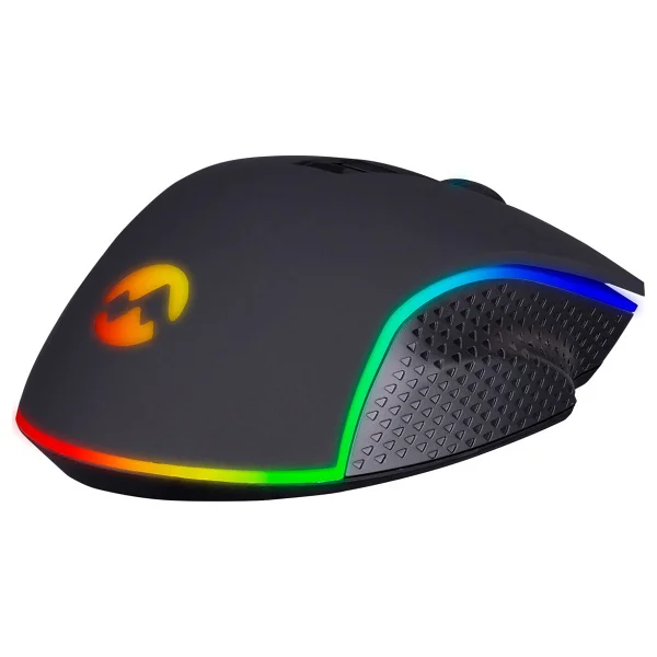 Everest Rage-X2 RGB Makrolu Ergonomik Optik Kablolu Oyuncu Mouse - Görsel 3